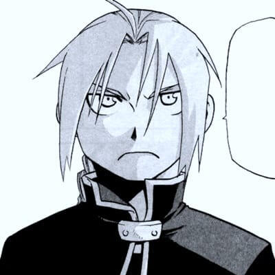 edward elric from "fullmetal alchemist"